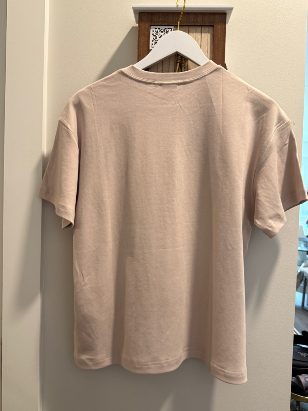 Dior Dusty Pink Logo Tee - Picture 4 of 4